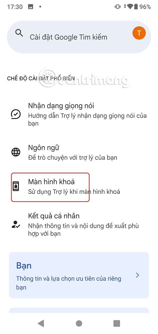 Kuinka poistaa Google Assistant käytöstä lukitusnäytöllä