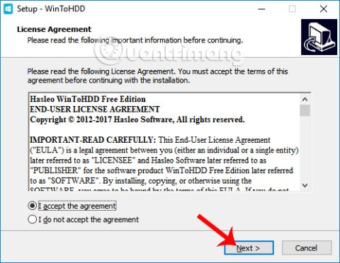 Kaip įdiegti „Windows“ naudojant „WinToHDD“ be USB ar DVD disko