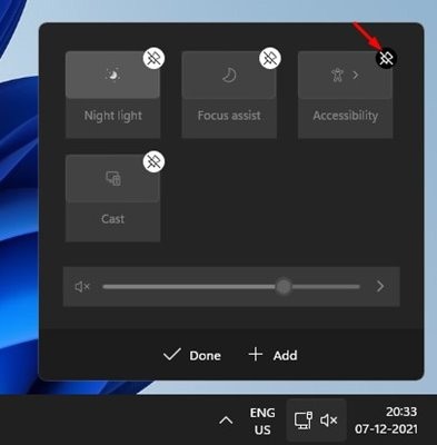 Kaip redaguoti ir atkurti veiksmų centrą „Windows 11“