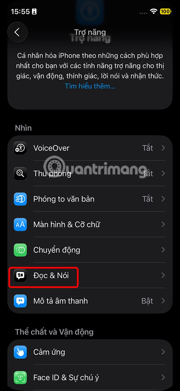 Jak přimět iPhone, aby vám četl text?