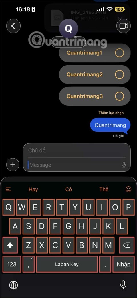 Ako vytvoriť anketu v správach na iPhone