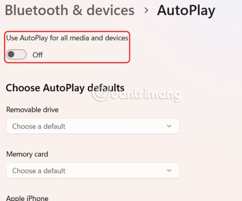 3 načina za omogućavanje i onemogućavanje automatske reprodukcije u sustavu Windows 11