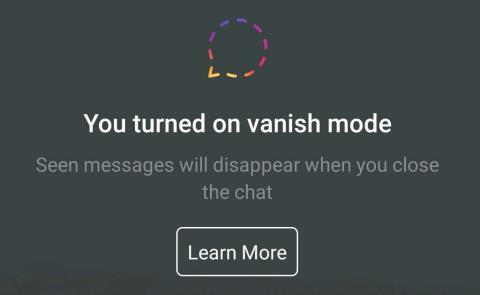 Čo je Vanish Mode na Instagrame a ako ho používať