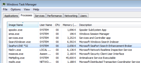 Vad är SeaPort.exe och hur man tar bort det