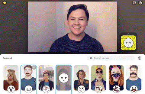 Filtros Snap Camera para Zoom, Microsoft Teams, WebEx, Skype, Google Hangouts e moito máis: Consellos para descargar, configurar e usar