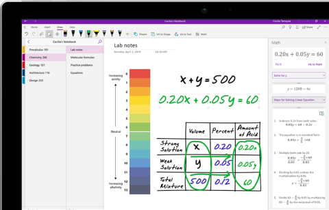 A OneNote hozzáadása és használata a Microsoft Teamsben