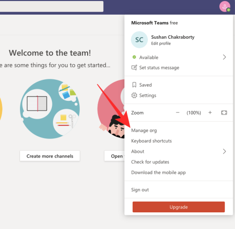 Kako izbrisati svojo organizacijo v Microsoft Teams