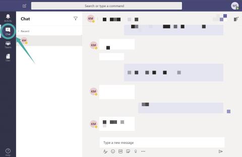 Hvordan skjule en chat i Microsoft Teams (og vise den)