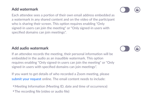 Kako dodati slikovne i audio vodene žigove u Zoom sastanak kako biste ga zaštitili