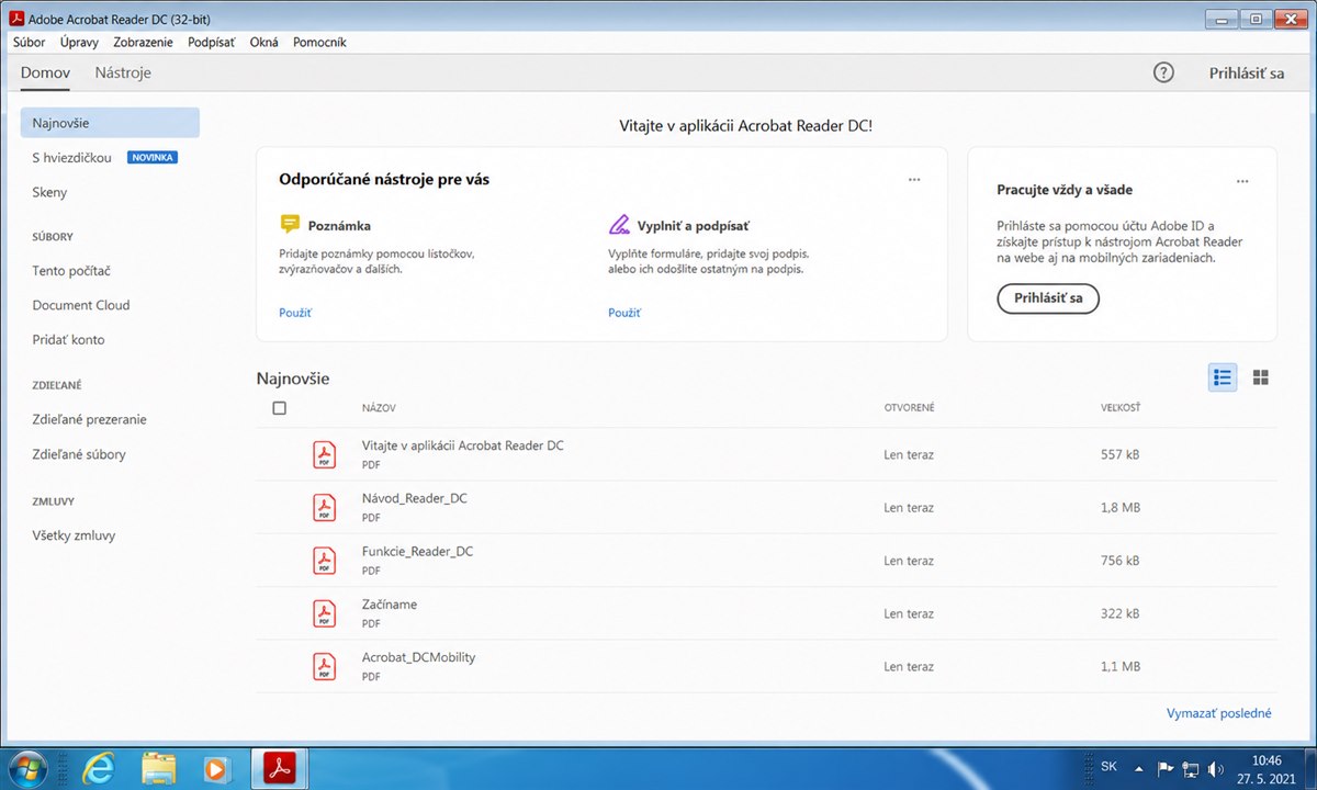 Acrobat Reader Windows 7 – stiahnutie a inštalácia PDF prehliadača
