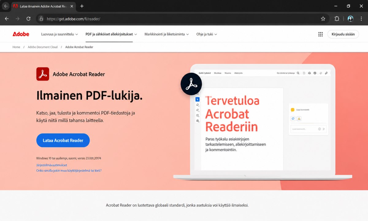 Adobe Acrobat download for free