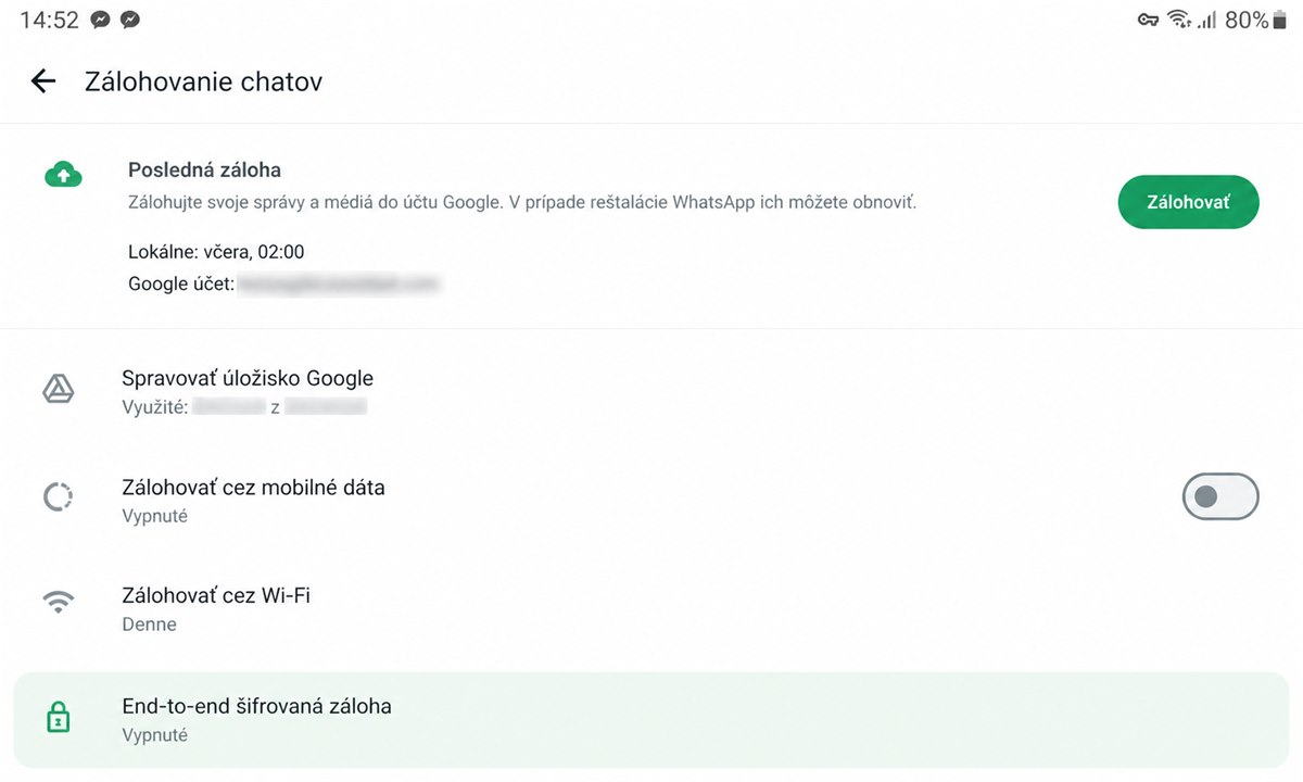 Hlavný krok pre Ako obnovit chat WhatsApp