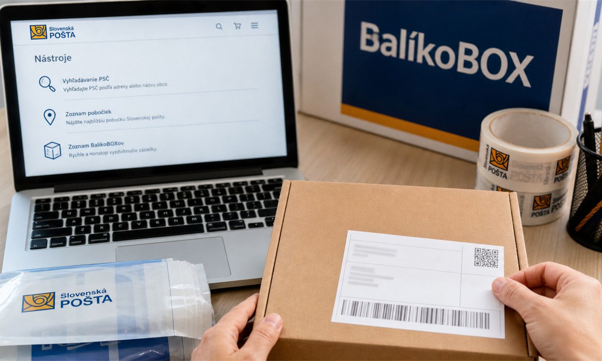 Ako spravne napisat adresu na balik