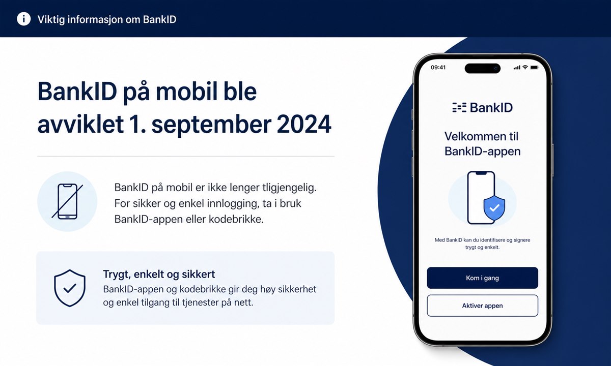 Aktiver BankID på mobil