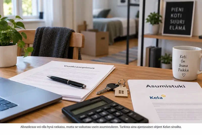 Alivuokralainen ja asumistuki: näin alivuokraus vaikuttaa tukeen