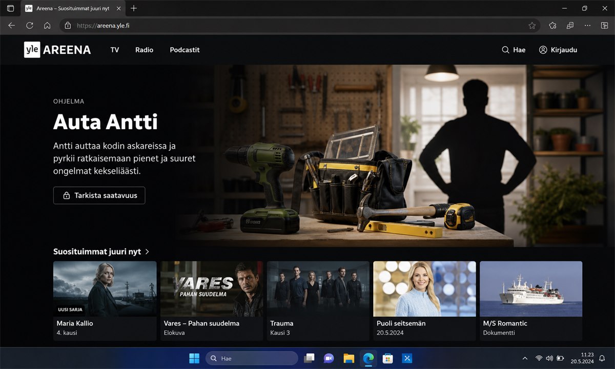 Auta antti yle areena