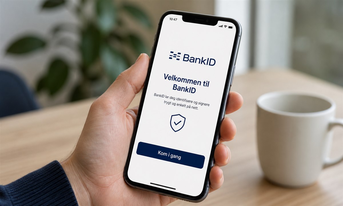 Bank ID på mobil