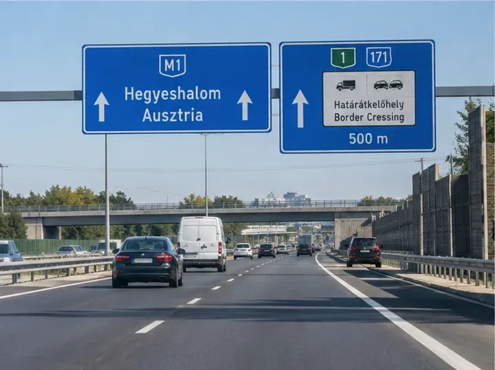 Budapest–Bécs autóval: milyen magyar autópálya-matrica kell 2026-ban?