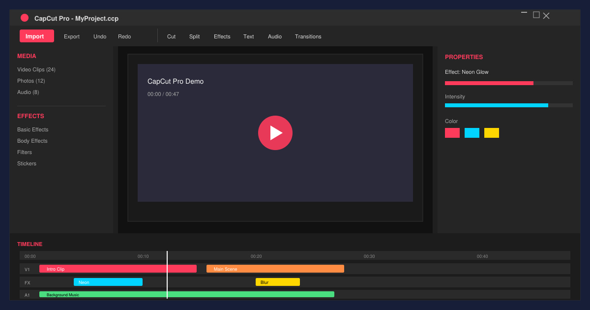 Cap cut pro PC