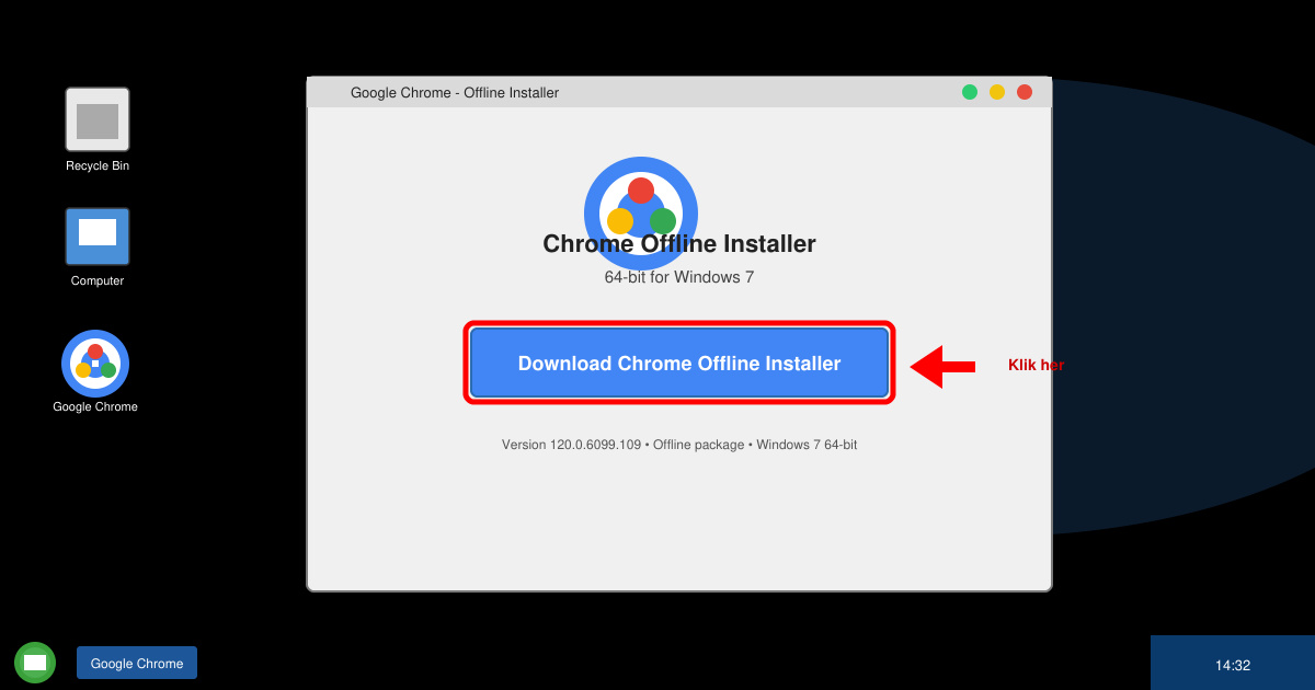 Chrome offline installer 64 bit Windows 7