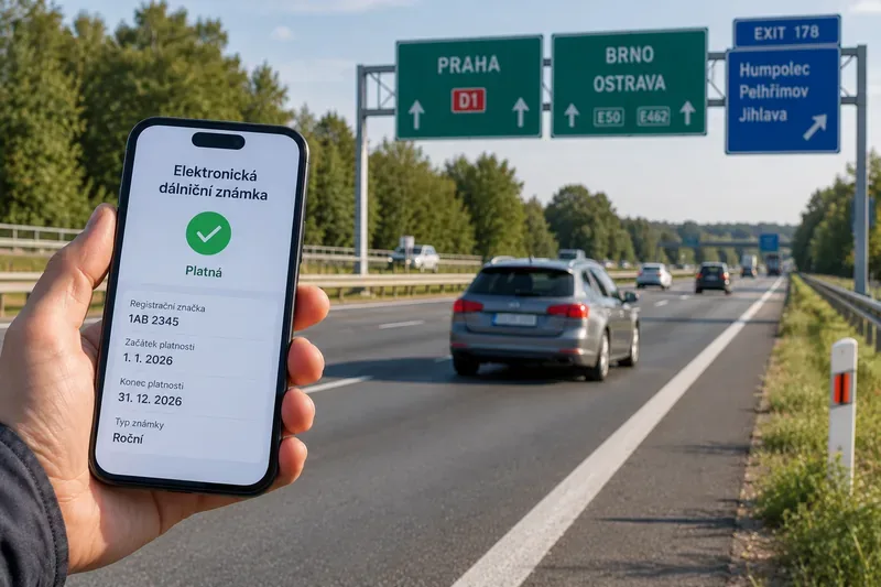 Dálniční známka 2026: ceny, platnost a jak vybrat správnou variantu
