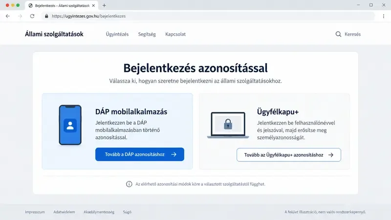 DÁP nélkül is lehet online ügyet intézni? A lehetőségek és kompromisszumok