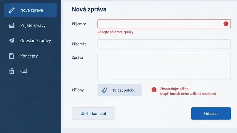 Datová schránka nefunguje – nejčastější příčiny a řešení