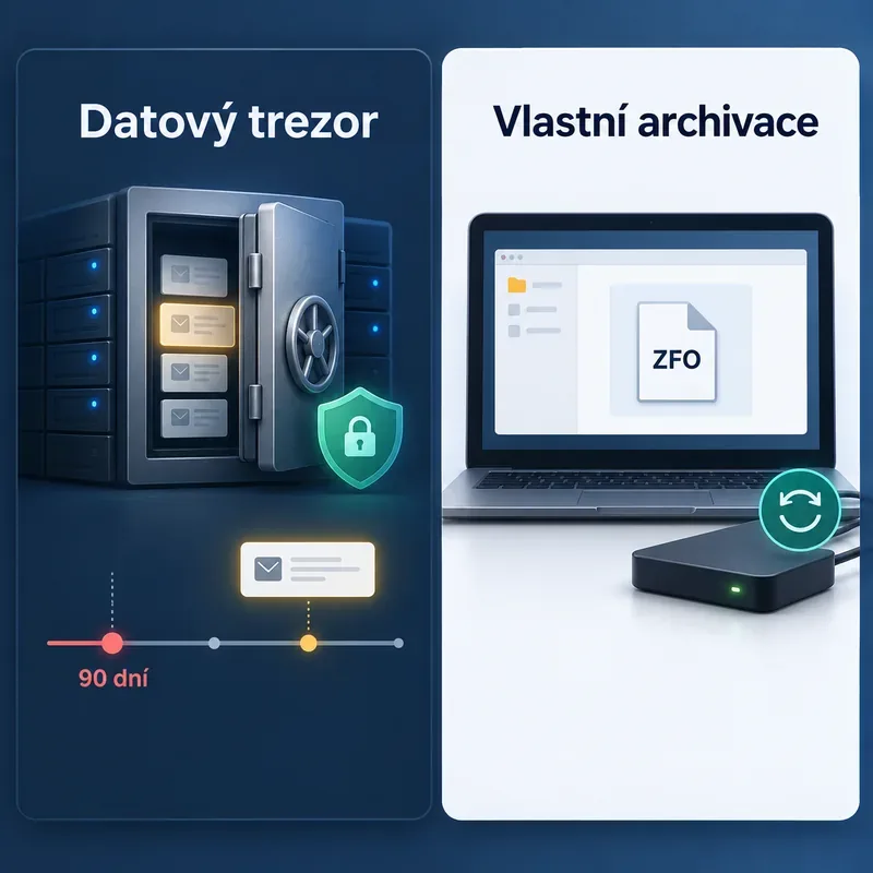 Datový trezor nebo vlastní archivace – jaký je rozdíl?