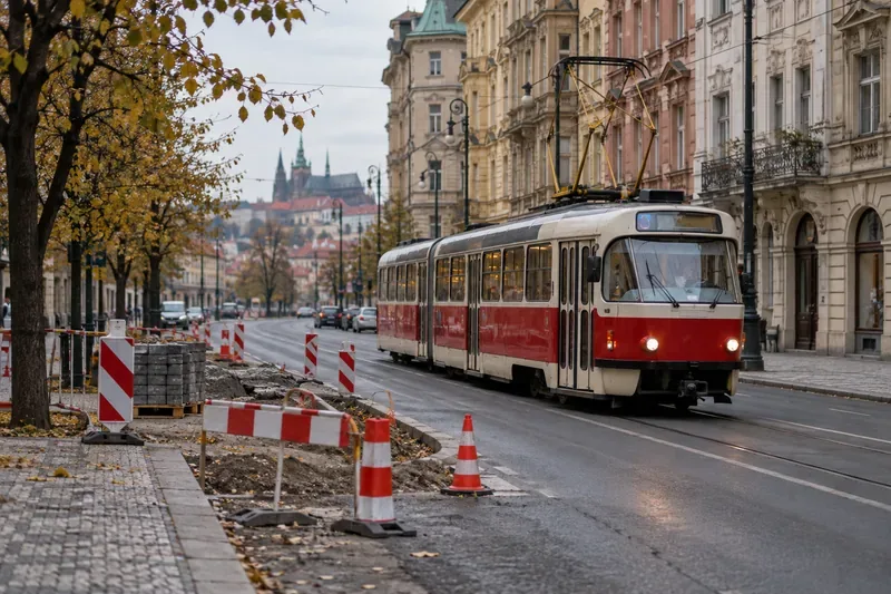 Doprava v Praze v říjnu 2026: výluky, uzavírky a objížďky