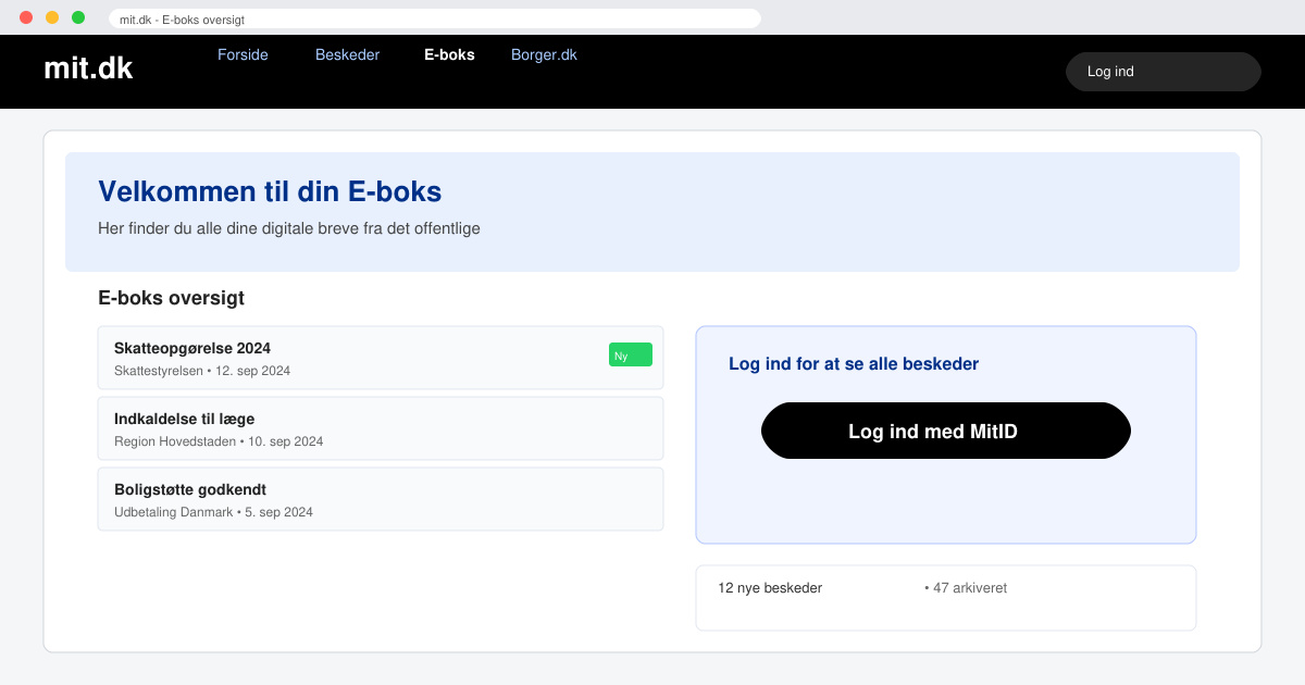 E boks mit dk