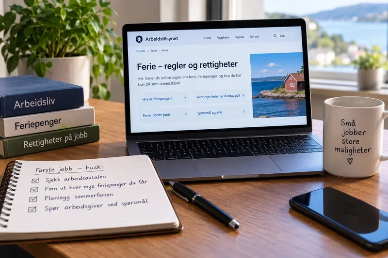 Feriepenger i første jobb: Dette har du krav på – selv om du ikke jobbet i fjor
