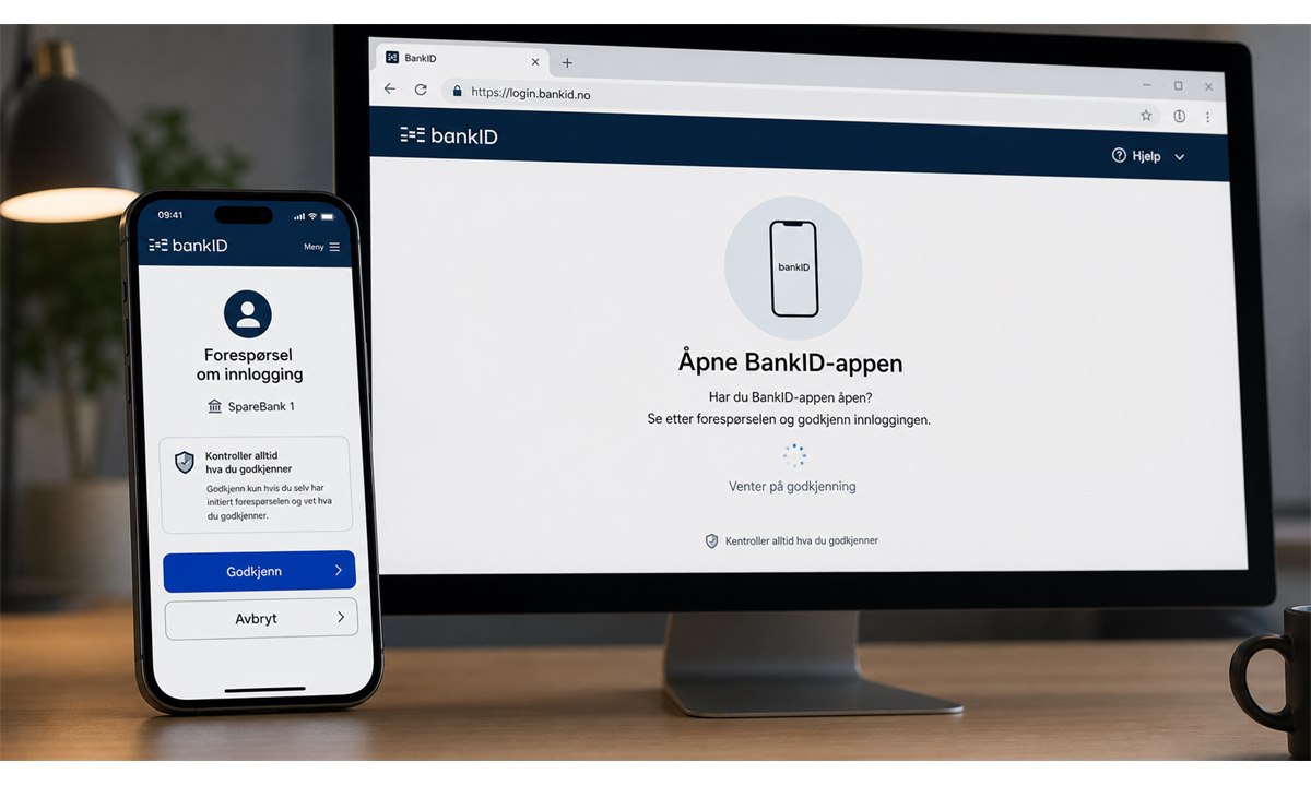 Autentisere med eksisterende BankID under fornyelse