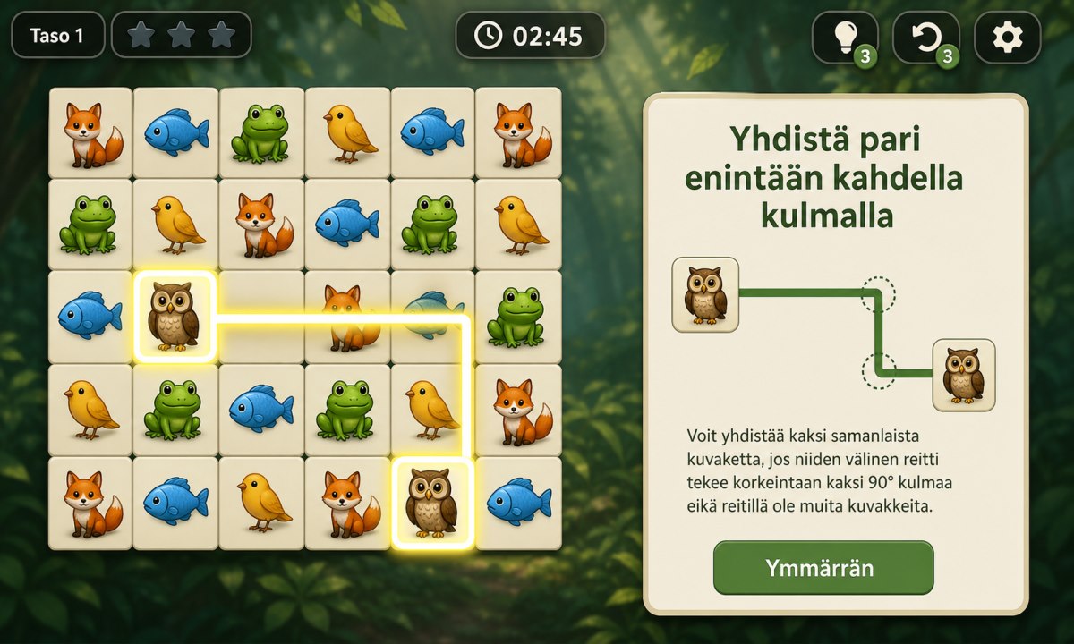 Pikachu pelin säännöt parin yhdistäminen