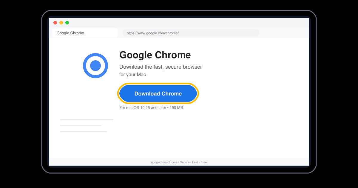 Google Chrome download macbook