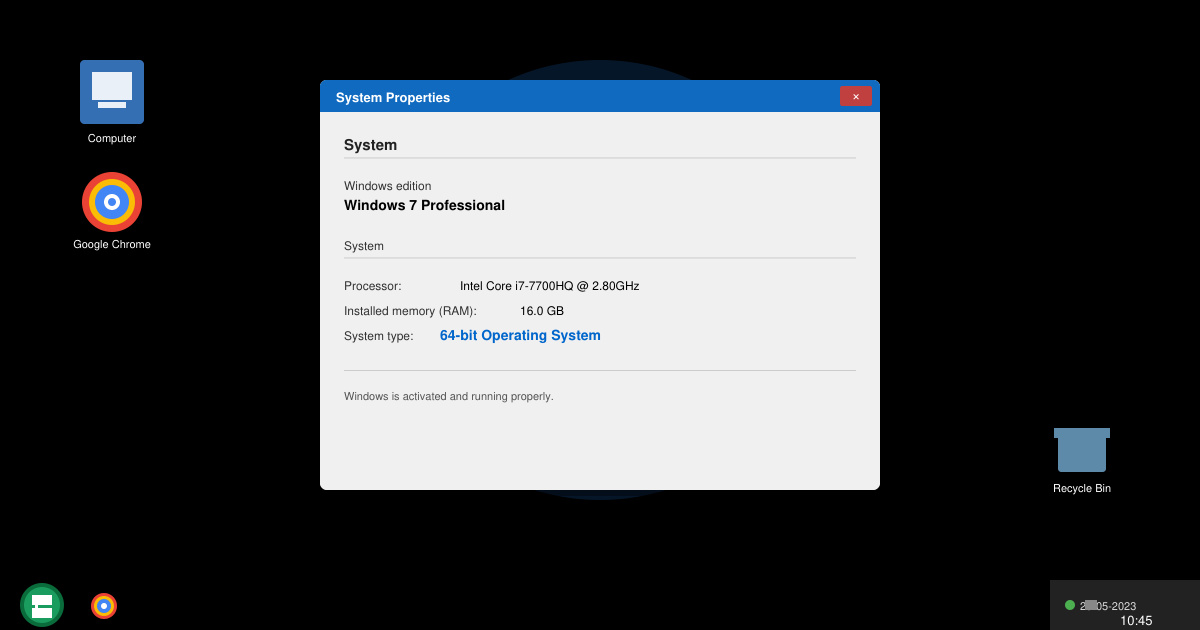 Google Chrome Windows 7 64 bits