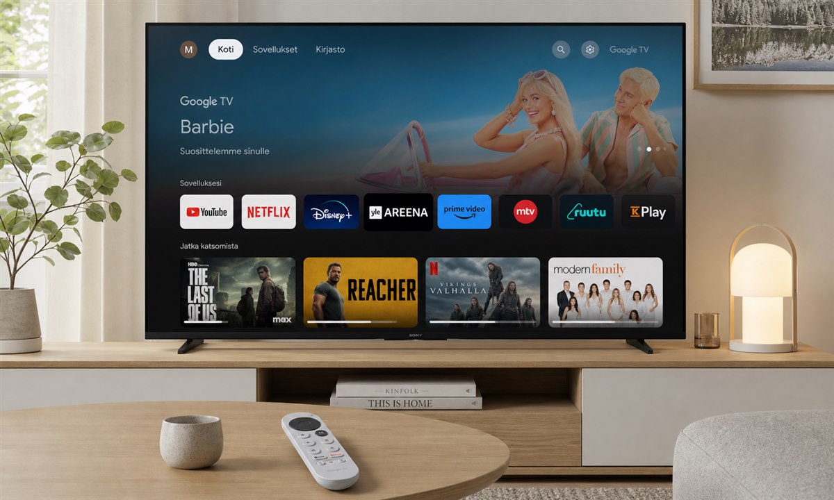 Google TV yle areena