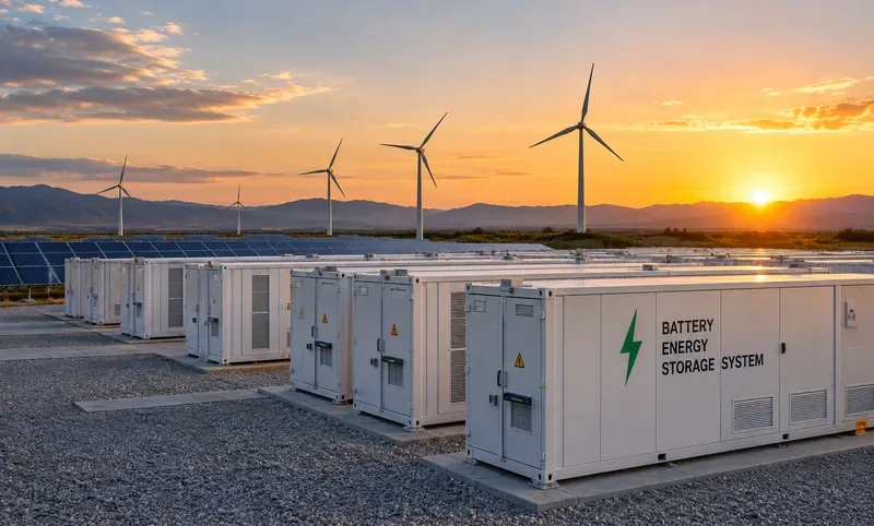 Bateriové úložiště v rozvodné síti: Proč se stává nezbytným pro přechod na obnovitelné zdroje energie