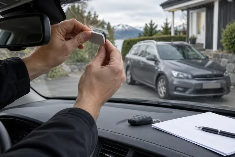 Hva skjer med AutoPASS når du selger bilen?