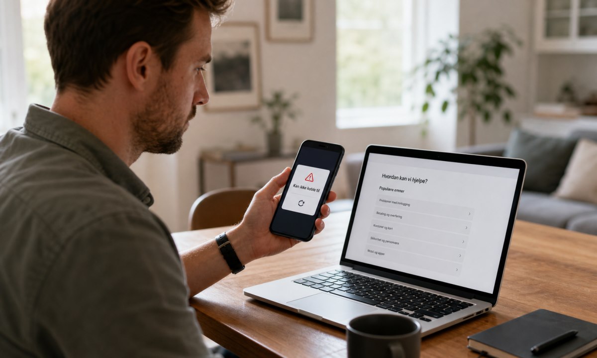 Hvordan fikse bank ID på mobil