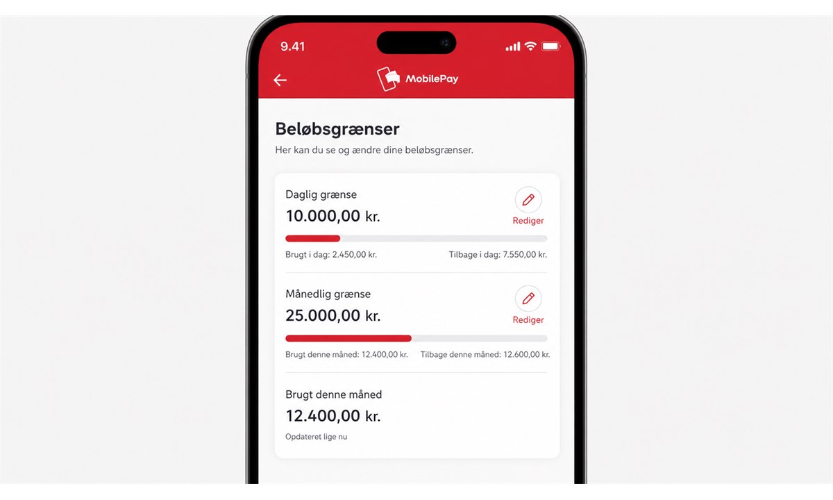 Hvordan hæver jeg beløbsgrænsen på MobilePay – komplet guide 2024
