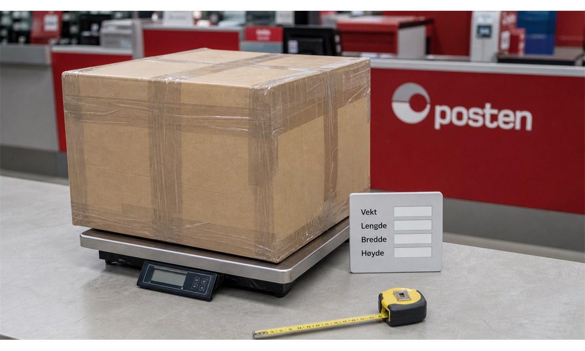 Hvordan sende store pakker
