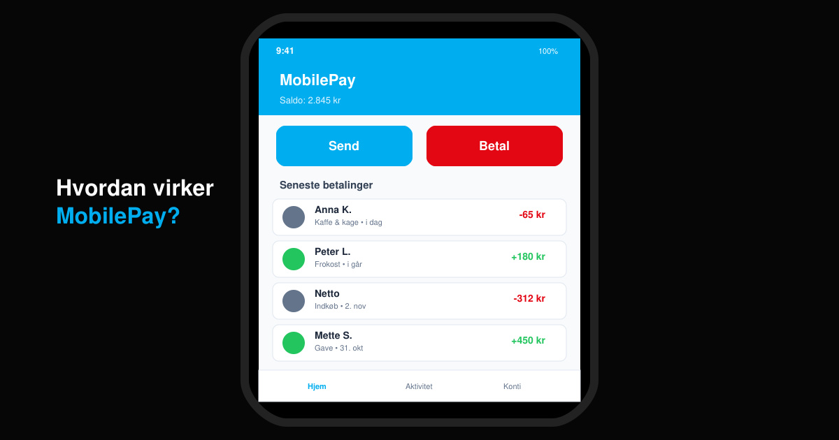 Hvordan virker mobile pay