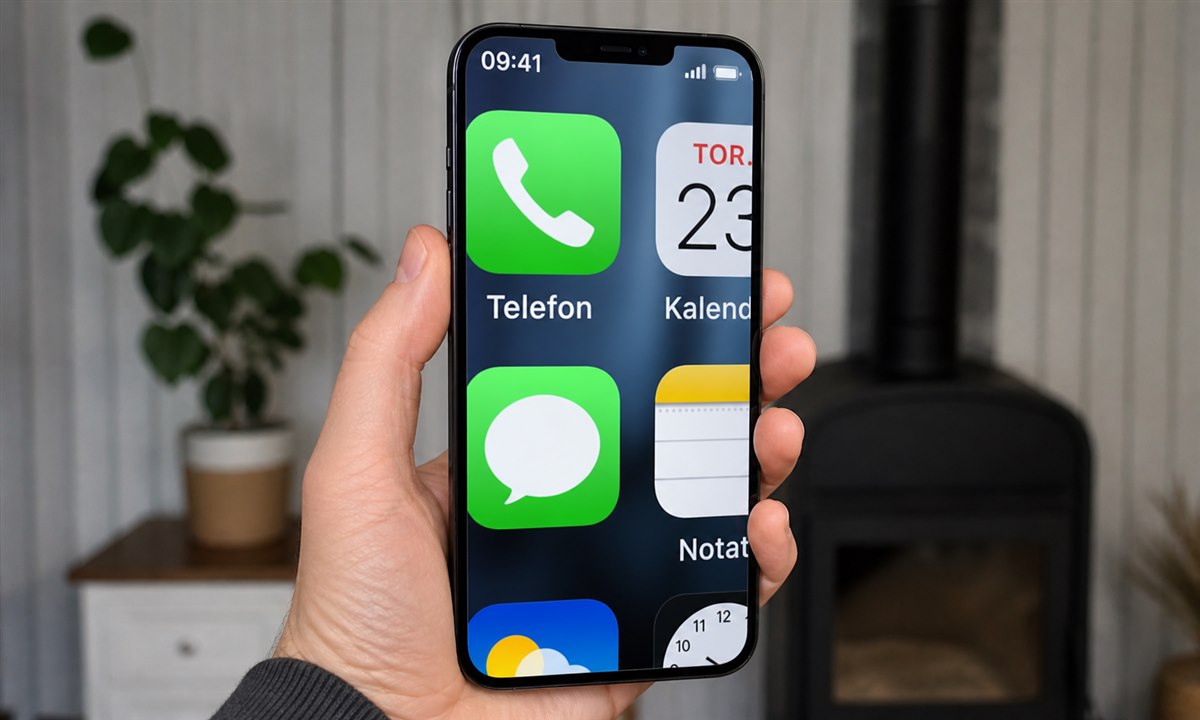 Hvordan zoome ut på iPhone