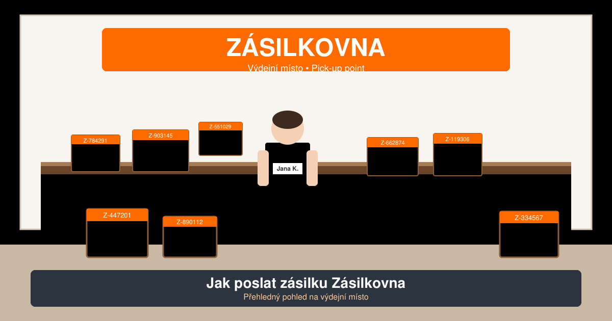 Jak poslat zásilku zásilkovna