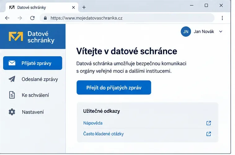 Jak stáhnout zprávu z datové schránky: přílohy, ZIP i ZFO krok za krokem