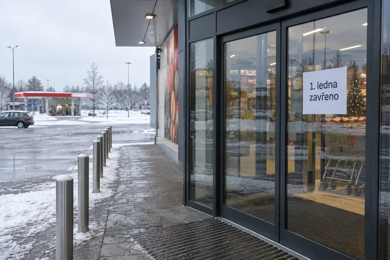 Jsou obchody otevřené 1. ledna? Co platí pro supermarkety, malé prodejny a výjimky