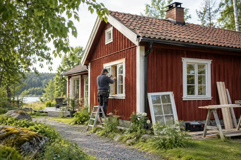 Kan man få ROT-avdrag för fritidshus? Reglerna 2026
