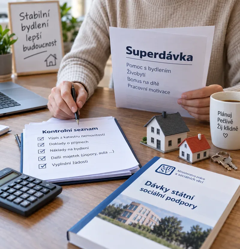 Kolik nemovitostí můžete vlastnit a stále dostat superdávku? Pravidla majetkového testu krok za krokem