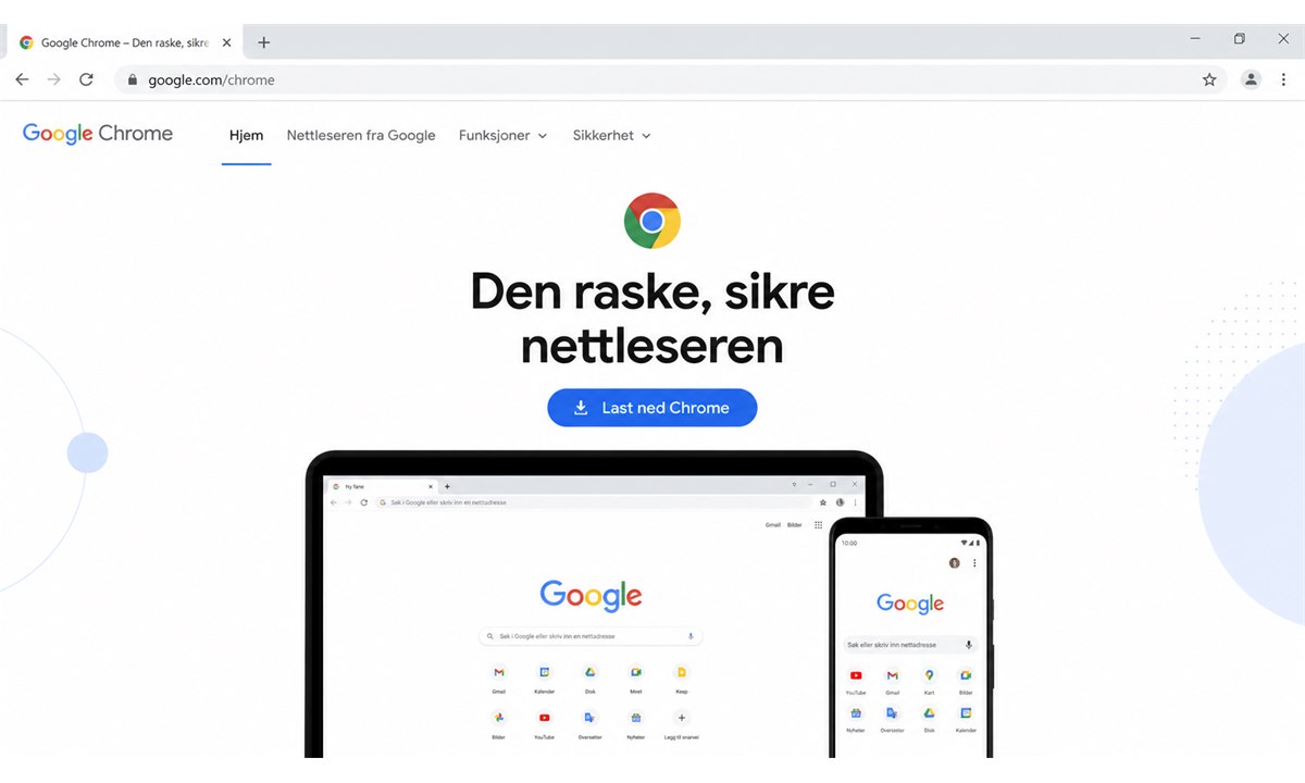 Last ned Google Chrome