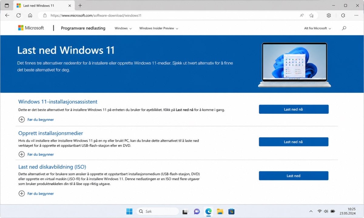 Last ned Windows 11